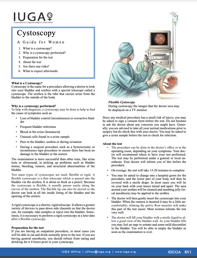 cystoscopy
